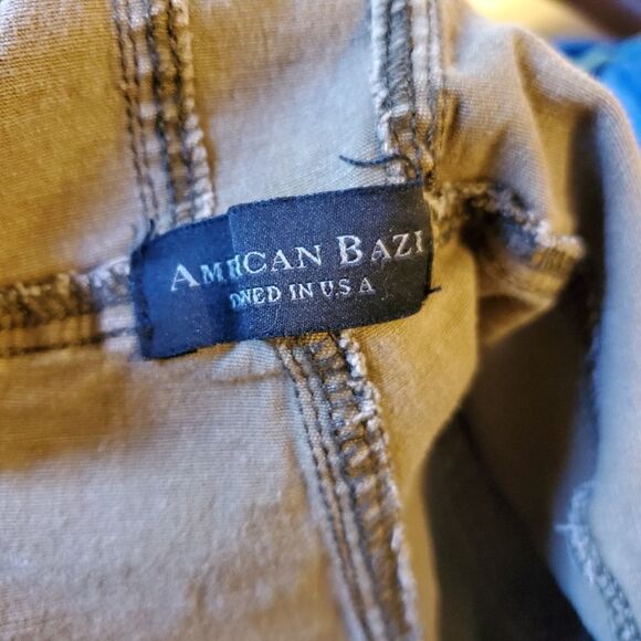 American Bazi distressed camo skinny overalls - Picture 8 of 9